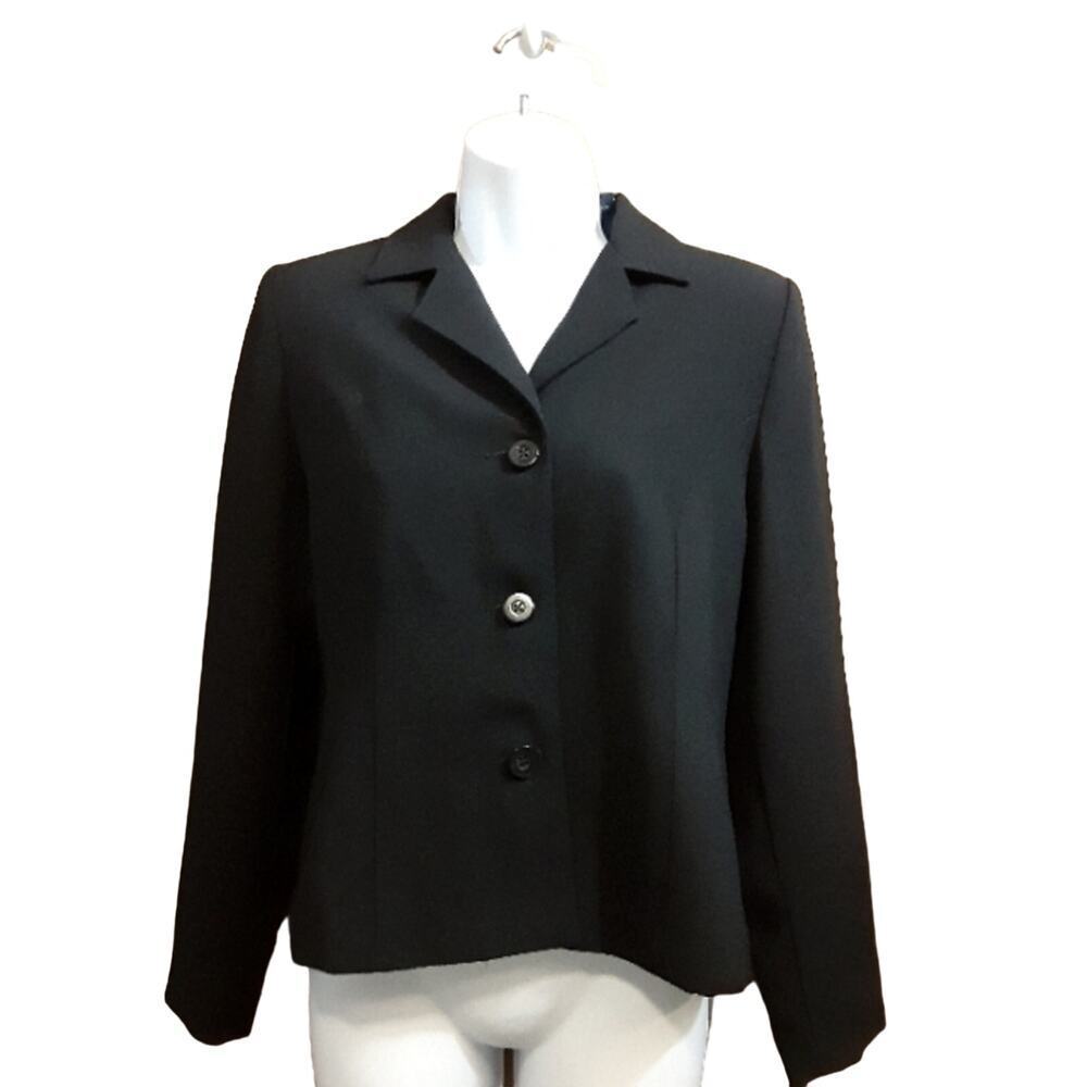 Karen Scott Womens Blazer